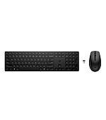 HP 650 Wireless Keyboard & Mouse Black- Anglická klávesnice a myš, černá