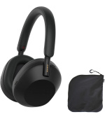 Sony bezdrátová sluchátka WH-1000XM5 Soft case, EU, černá