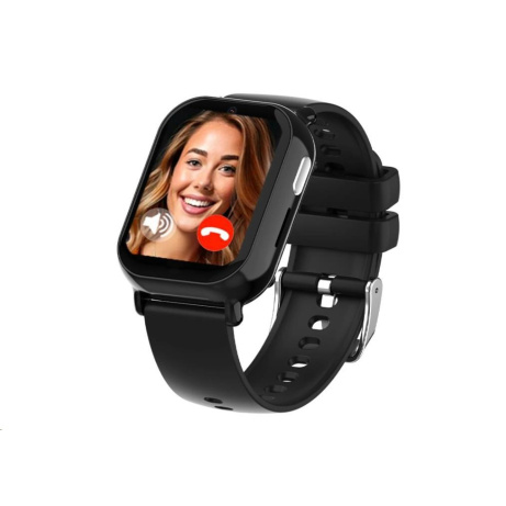 CARNEO dětské GPS hodinky GuardKid+ 4G TINY black