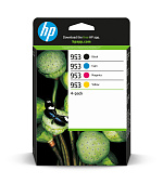HP 953 CMYK Original Ink Cartridge 4-Pack (700 / 700 / 700 / 1,000 pages)