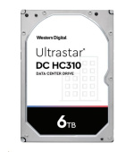 BAZAR Western Digital Ultrastar® HDD 6TB (HUS726T6TAL5201) DC HC310 3.5in 26.1MM 256MB 7200RPM SAS 512E TCG P3