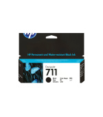 HP 711 Black DJ Ink Cart, 38 ml, CZ129A
