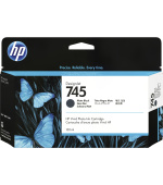 HP 745 inkoustová náplň matná černá, F9J99A