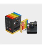 BAZAR - Polaroid Now Gen 3 Black bundle with Color Film (8 photos) - Poškozený obal (Komplet)