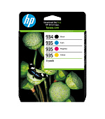 HP 934 Black / 935 CMY Ink Cartridge 4-Pack (400 / 400 / 400 / 400 pages)
