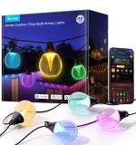 BAZAR - Govee RGBICW Smart zahradní řetěz 15 žárovek Matter - Poškozený obal (Komplet)