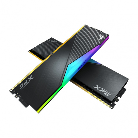 Adata Lancer/DDR5/32GB/5200MHz/CL38/2x16GB/RGB/Black