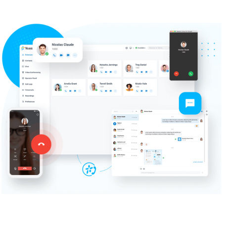 Yeastar SP licence k P560 - služby vzdáleného přístupu a instant messaging – roční předplatné