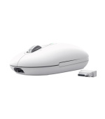 TRUST Myš Seron Hyperscroll Slim, Bezdrátová, bílá