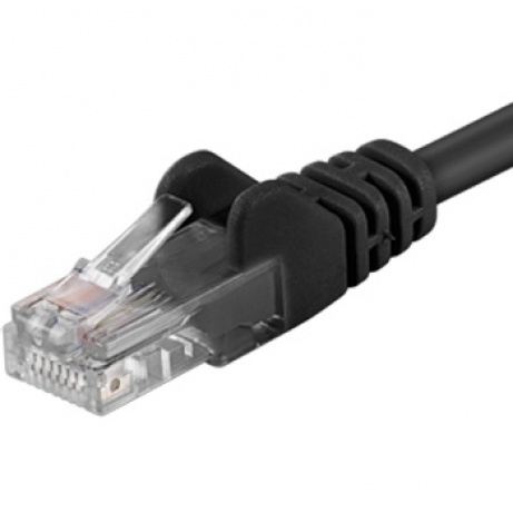 Patch kabel UTP RJ45-RJ45 level 5e 7m černá