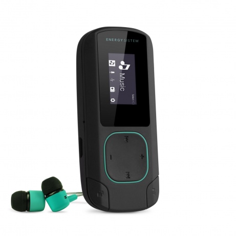 Energy Sistem MP3 Clip Bluetooth Mint MP3 přehrávač s Bluetooth, mikro SD, MP3, WMA, WAV, FLAC, FM r