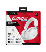 HyperX Cloud III S Wireless White Gaming Headset