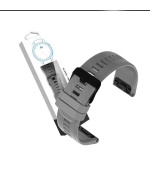 RhinoTech řemínek pro Garmin QuickFit sportovní silikonový 22mm šedý