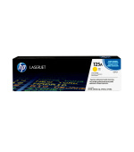 HP 125A Yellow LJ Toner Cart, CB542A (1,400 pages)