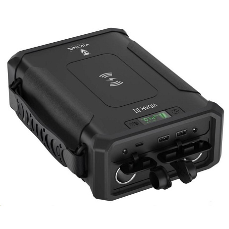 BAZAR - Viking outdoorová powerbanka VIDAR III, 96000 mAh, bezdrátové nabíjení - Po opravě (Komplet)