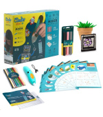 BAZAR - 3Doodler 3D Pero Start+ Bundle + 147 náplní, 12 šablon, 9 karet aktivit, podložka - Poškozený obal (Komplet)