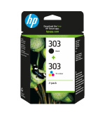 HP 303 2-pack Black/Tri-color Original Ink Cartridges