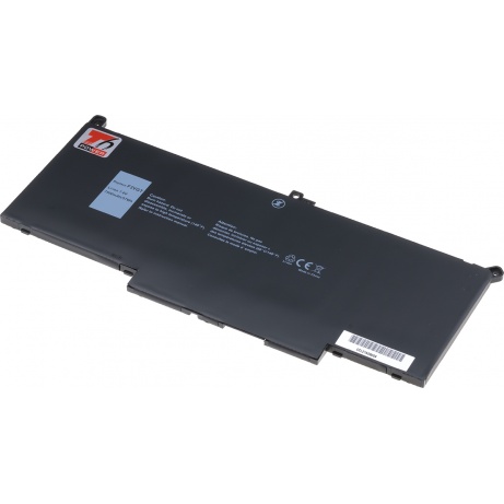 Baterie T6 Power Dell Latitude 7280, 7290, 7380, 7390, 7480, 7490, 7500mAh, 57Wh, 4cell, Li-pol