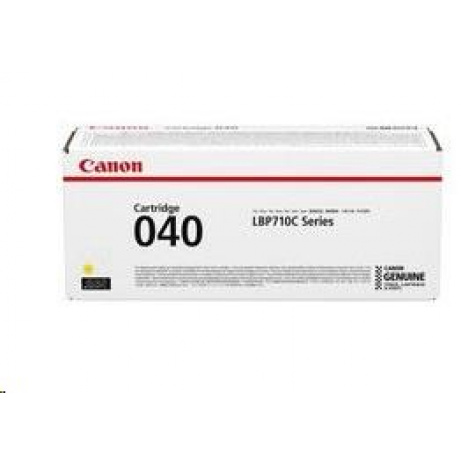 Canon TONER  CRG-040Y žlutá pro i-SENSYS LBP710Cx, LBP712Cx, LBP7780Cx (5400 str.)