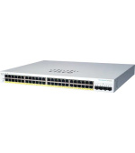 Cisco switch CBS220-48P-4X-UK (48xGbE,4xSFP+,48xPoE+,382W) - REFRESH
