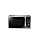 BAZAR - Samsung mikrovlnná trouba, Klasická, s funkcí zdravého vaření, 23 l, stříbrně titan - Poškozený obal (Komplet)