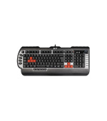 BAZAR - A4tech G800V, profesionální herní klávesnice, USB, CZ - Poškozený obal (Komplet)