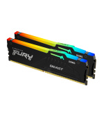 Kingston FURY Beast EXPO/DDR5/128GB/5600MHz/CL36/2x64GB/RGB/Black
