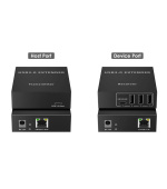 PremiumCord 4-port USB 3.0 extender po Cat5/Cat5e/Cat6 do 100m