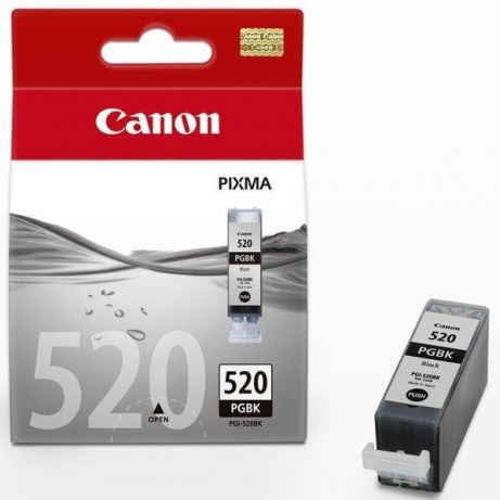 Canon CARTRIDGE PGI-520BK černá pro MP 540/ 620/ 630/ 980, iP3600/ 4600 (320 str.)