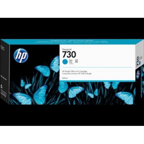 HP 730 300-ml Cyan Ink Cartridge