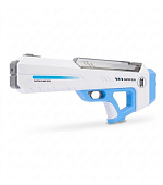 Elektrická vodní pistole WATER GUN 01 s automatickým nasáváním - modrá