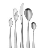 WMF Palermo příborová sada 30 ks, Cromargan® 18/10, lesklá nerez, monoblokové nože, do myčky