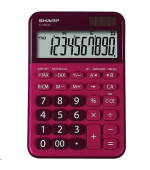 SHARP kalkulačka - ELM335BRD - červená