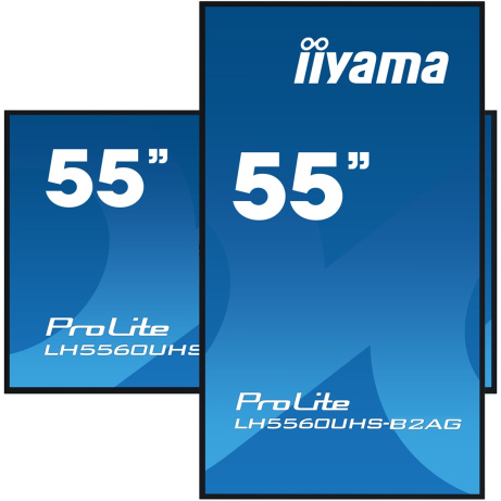 55" iiyama LH5560UHS-B2AG: VA,4K UHD,Andr.11,24/7