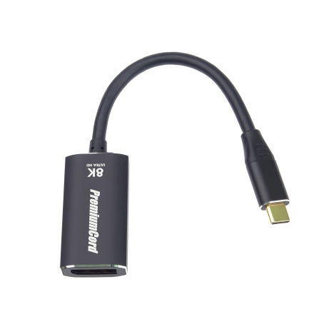 PREMIUMCORD Adaptér USB-C na DisplayPort DP1.4 8K@60Hz a 4k@120Hz