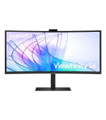 BAZAR - #SAMSUNG MT LED LCD Monitor 34" Samsung ViewFinity S65VC - prohnutý,VA,3440x1440,5ms,100Hz,HDMI,DisplayPort,USB3