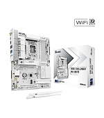 ASRock MB Sc LGA1851 B860 Challenger WiFi WHITE, Intel B860, 4xDDR5, 1xHDMI, WiFi, ATX