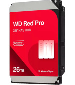 WD RED Pro NAS WD260KFGX 26TB, SATA III 3.5", 512MB 7200RPM, 272MB/s, CMR