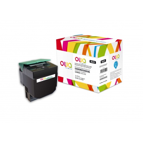 OWA Armor toner kompatibilní s Lexmark C544X2KG, 6000st, černá/black