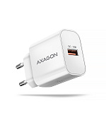 BAZAR - AXAGON ACU-QC18W, nabíječka do sítě 18W, 1x port USB-A, QC3.0/AFC/Apple, bílá - Poškozený obal (Náhradní krabice
