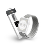 RhinoTech řemínek Magic Tape pro Apple Watch 38/40/41mm bílá