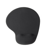 CONNECT IT Podložka pod myš gelová (černá, ergonomická)