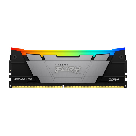 Kingston FURY Renegade/DDR4/64GB/3600MHz/CL16/4x16GB/RGB/Black