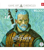 GLO GAME ART: THE WITCHER GERALT VAN GOGH