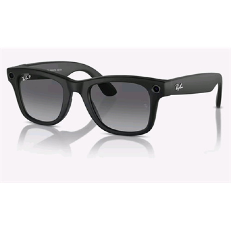 Meta Ray-Ban Wayfarer, AI brýle, Matte Black, Polarized Gradient Graphite Large size