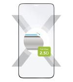 Ochranné tvrzené sklo FIXED Full-Cover pro Apple iPhone 12 Pro Max, lepení přes celý displej, černé