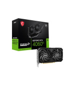 BAZAR - MSI VGA NVIDIA GeForce RTX 4060 Ti VENTUS 2X BLACK 8G OC, 8G GDDR6, 3xDP, 1xHDMI - Po opravě (Bez příšlušenství)