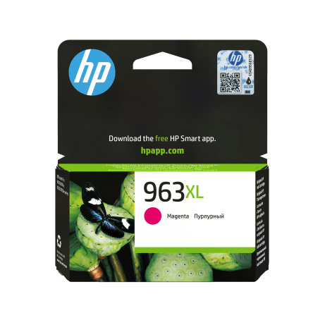 HP 963XL High Yield Magenta Original Ink Cartridge (1,600 pages)