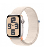 APPLE Watch SE GPS 44mm Starlight Aluminium Case with Starlight Sport Loop