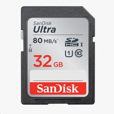 SanDisk SDHC karta 32GB Ultra (100MB/s Class 10 UHS-I)